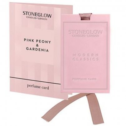 Doftkort Pink Peony & Gardenia Stoneglow
