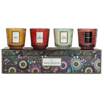 Japonica Best-Sellers - 4 Pedestal Candle Gift