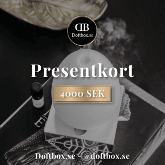 Presentkort Doftbox.se 4000 sek