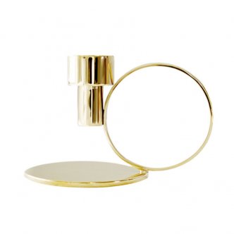 Hilke Collection - Candleholder Insieme brass