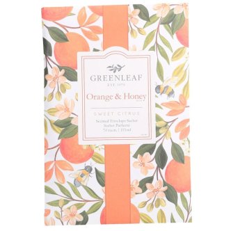 Greenleaf Sachet - Orange & Honey