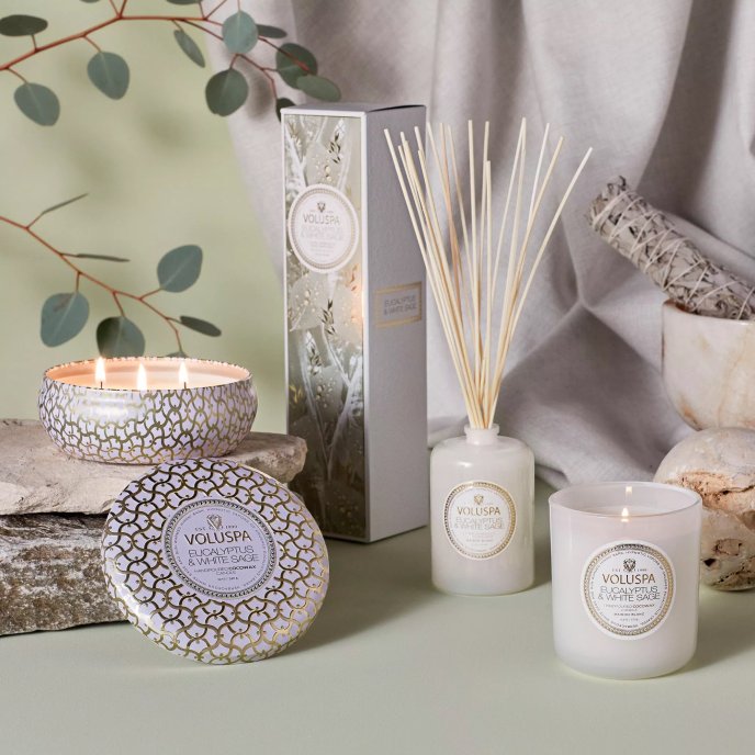 Doftpinnar Eucalyptus & White Sage Voluspa