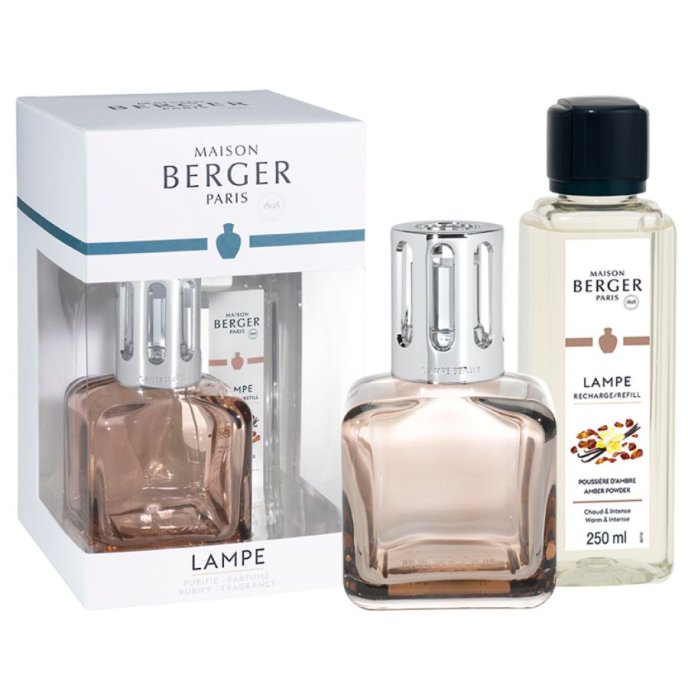 Doftlampa | Giftset Ice Cube Beige | Maison Berger Paris