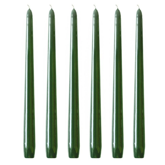 Hilke Herrgårdsljus mörkgrön glans