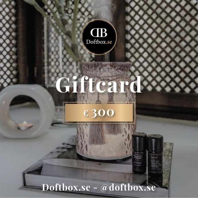 Giftcard Doftbox.se €300
