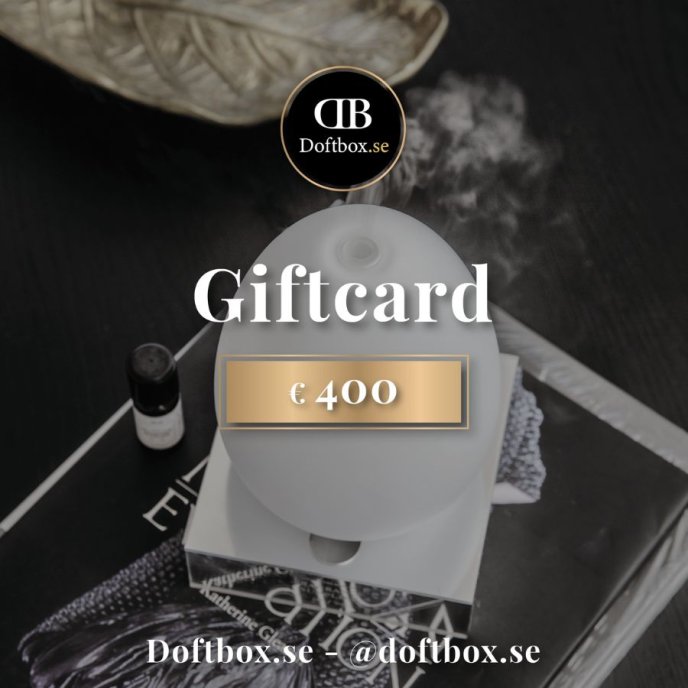 Presentkort Doftbox.se 4000 sek