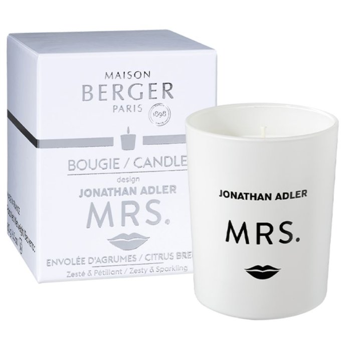 Scented Candle Mrs By Jonathan Adler
