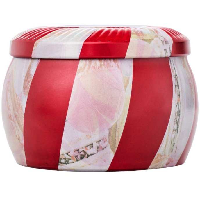 Mini Tin Candle | Crushed Candy Cane | Voluspa
