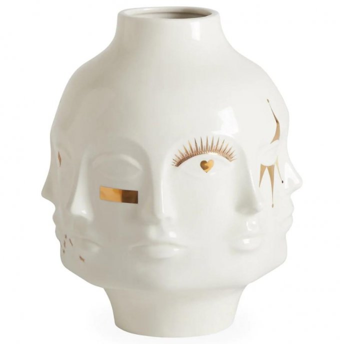 Gilded Dora Maar Vase Large Jonathan Adler