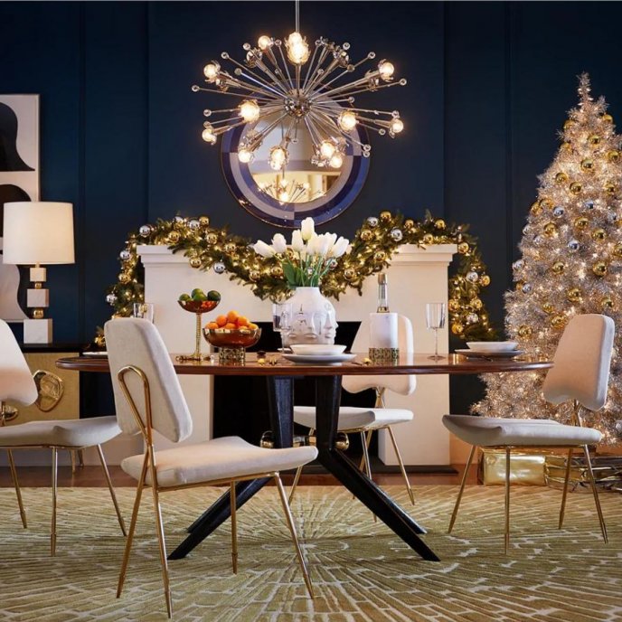 Gilded Dora Maar Vase Large Jonathan Adler