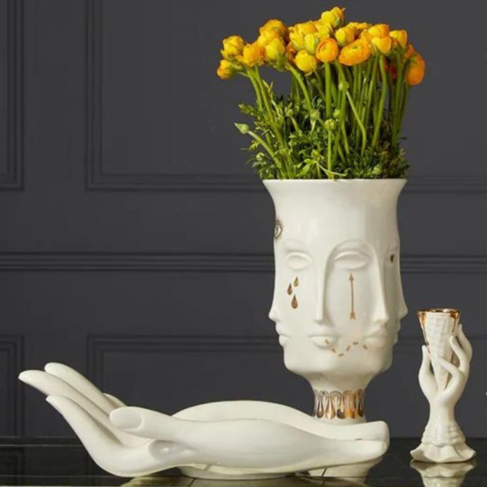 Gilded Eve Fruit Bowl Jonathan Adler