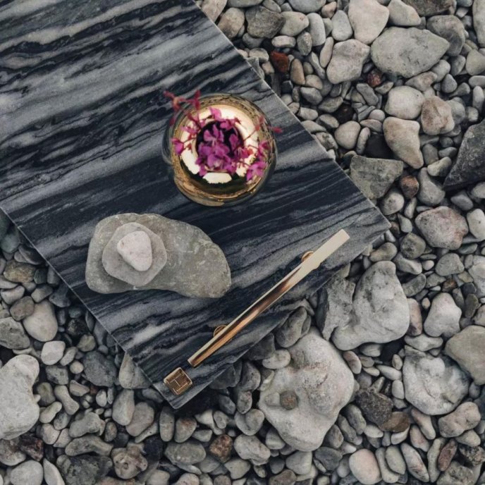 Tray Marble Hilke Collection