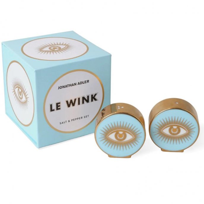 Le Wink Salt & Peppar set Jonathan Adler