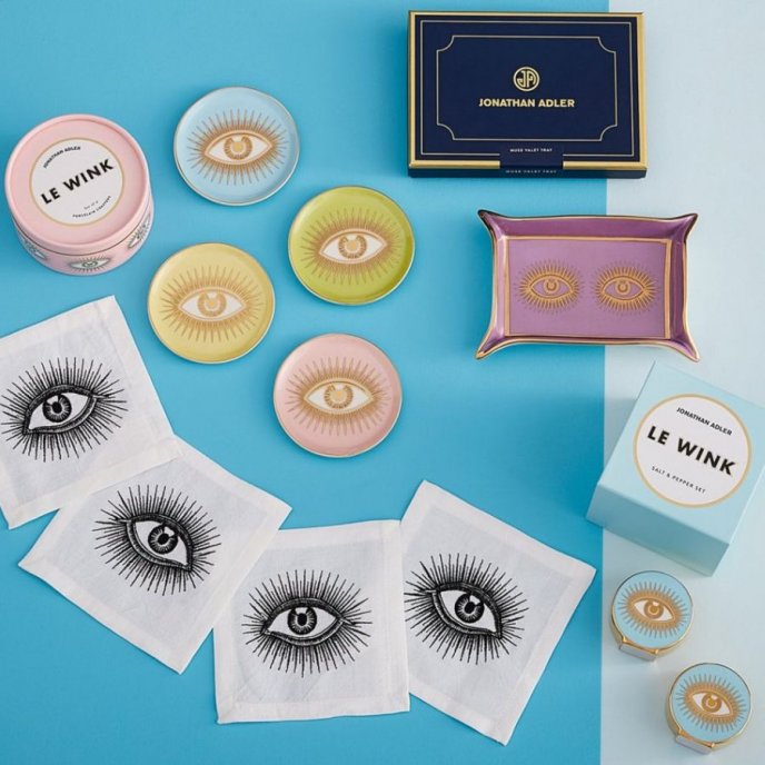 Le Wink Salt & Peppar set Jonathan Adler