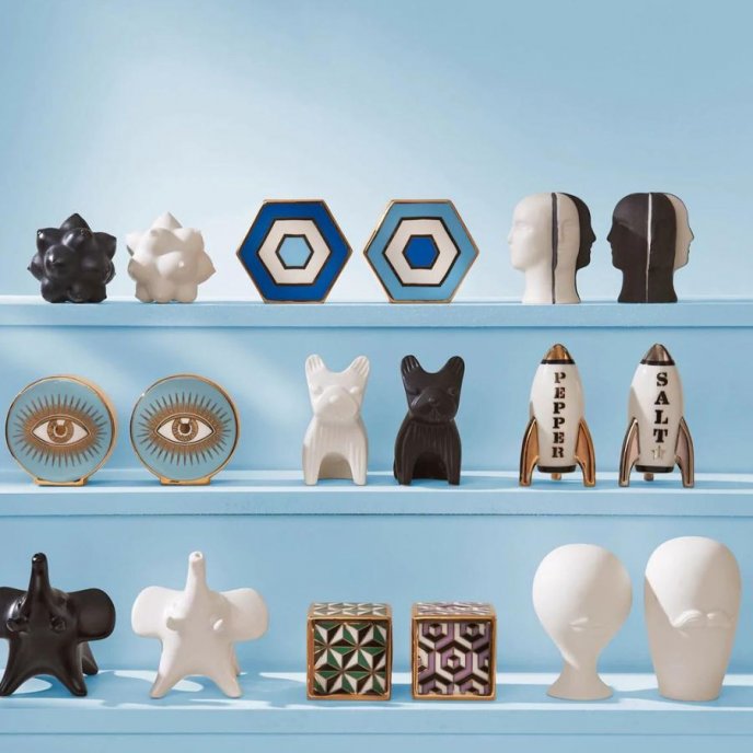 Le Wink Salt & Peppar set Jonathan Adler