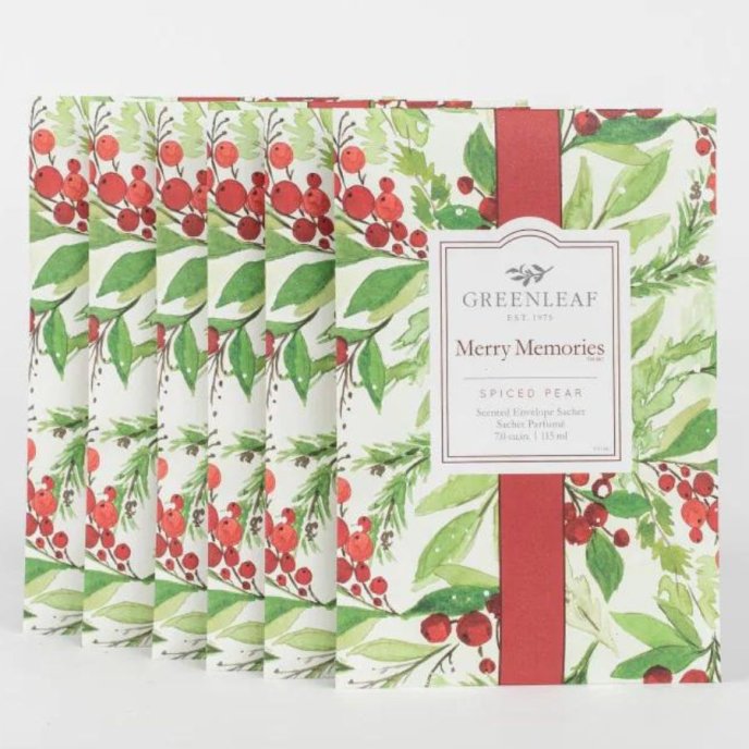 Greenleaf Sachet - Merry Memories