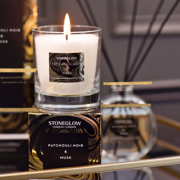 Patchouli Noir & Musk - Reed Diffuser