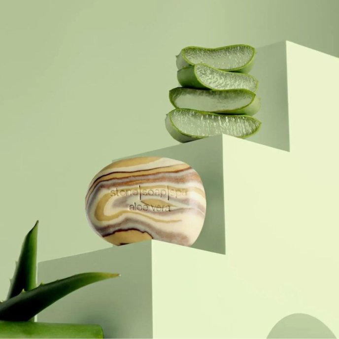 Soap| Aloe Vera | Moisturizing| Stone Soap Spa