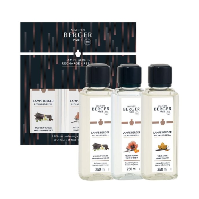 Refill Doftlampa | Variation 3-pack | Maison Berger Paris