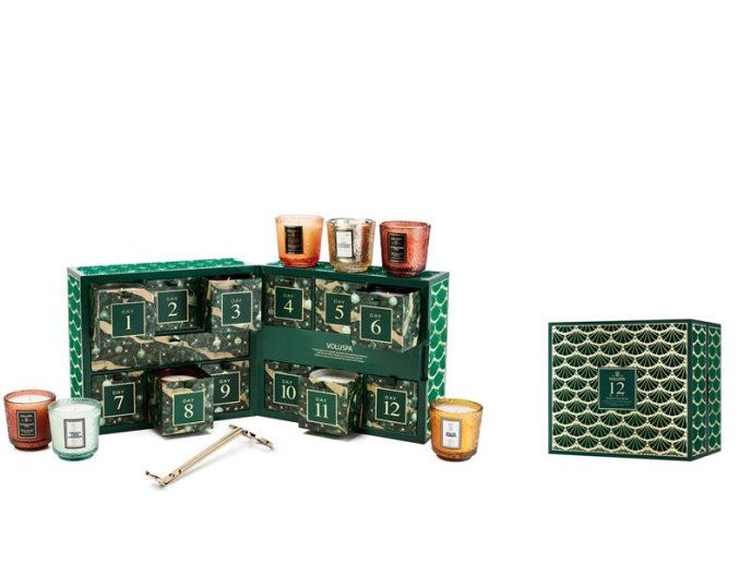12 dagars adventskalender | Petit pedistal Candle gift set