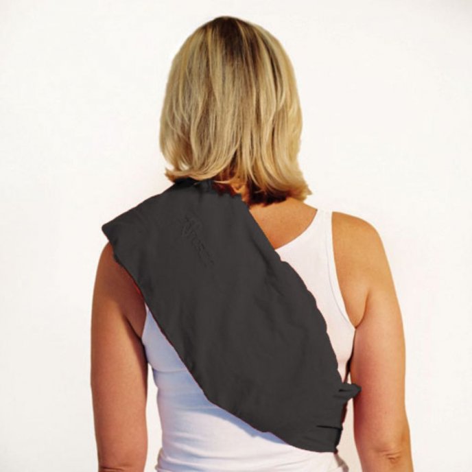 Vetebälte med kardborre Svart