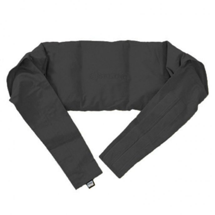 Vetebälte med kardborre Svart